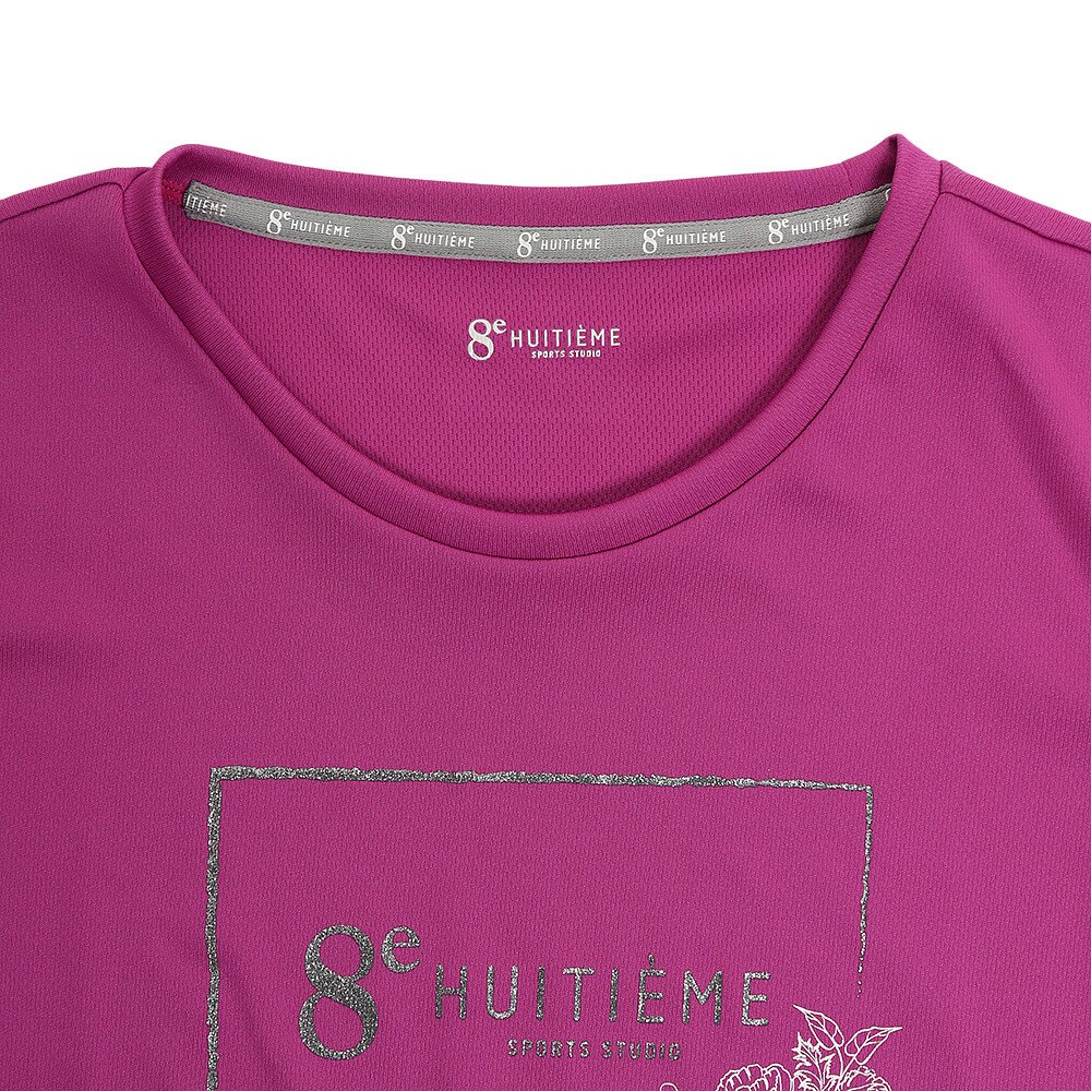 ウィッテム｜テニス Tシャツ レディース 半袖 FLOWER HU19S03LS733112PNK 【吸汗速乾/UVカット】 -  スポーツ用品はスーパースポーツゼビオ