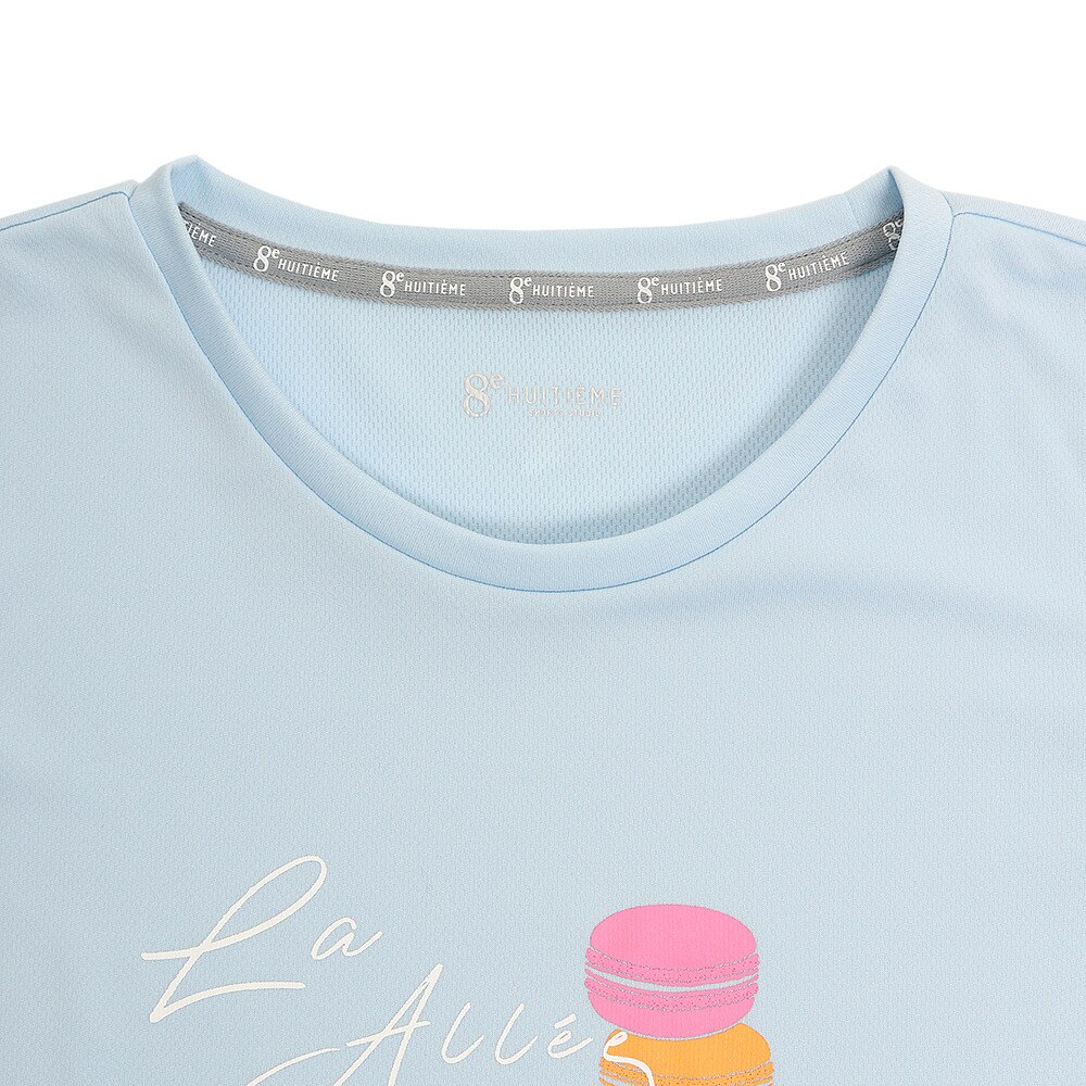 ウィッテム｜テニス Tシャツ レディース 半袖 MACARON HU19S03LS733114LBLU 【吸汗速乾/UVカット】 -  スポーツ用品はスーパースポーツゼビオ