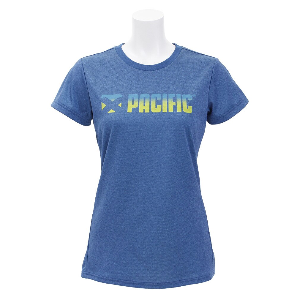 Tシャツ レディース 半袖 ドライプラス PT19SW613 BLU