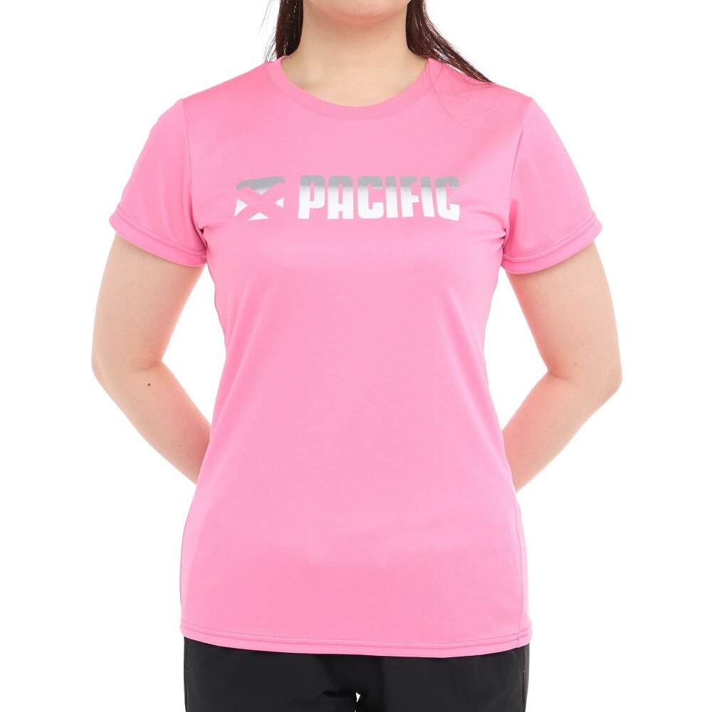  Tシャツ レディース 半袖 ドライプラス PT19SW613 PNK