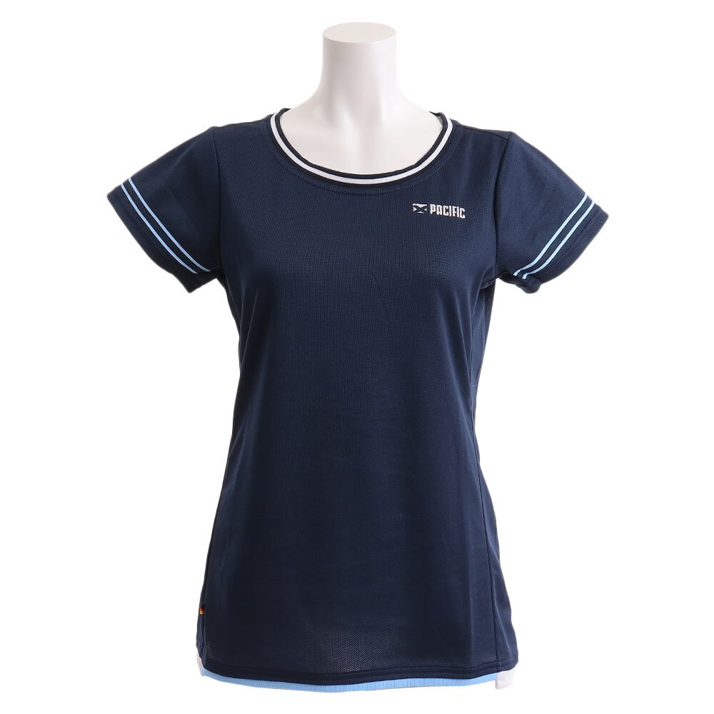 Tシャツ レディース 半袖 ドライプラス PT19FW464 NVY
