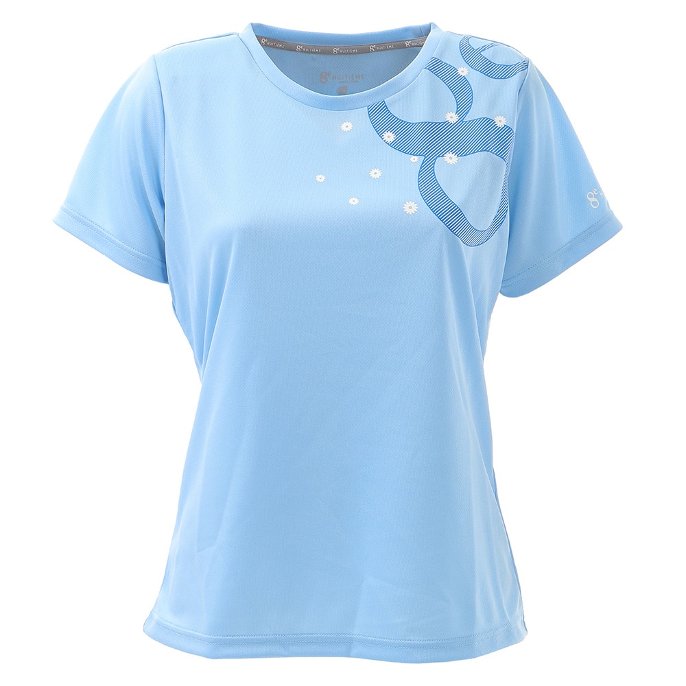 Tシャツ レディース 半袖 HU20S03LS733017LBLU 【吸汗速乾/UVカット】