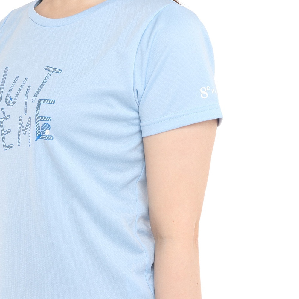 ウィッテム｜テニス Tシャツ レディース 半袖 HU20S03LS733018LBLU 【吸汗速乾/UVカット】 -  スポーツ用品はスーパースポーツゼビオ