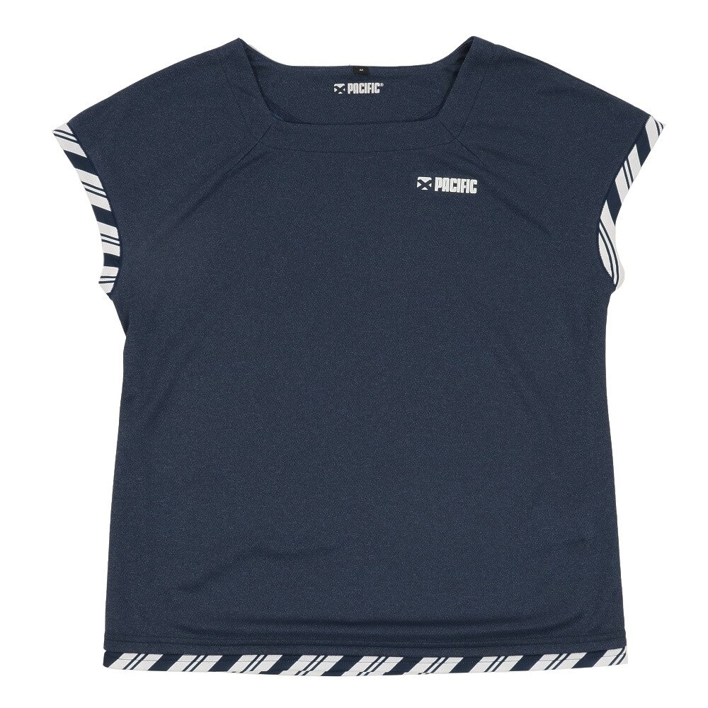  テニスウェア レディース ドライプラス HS スクエア Tシャツ PT20FW663 NVY