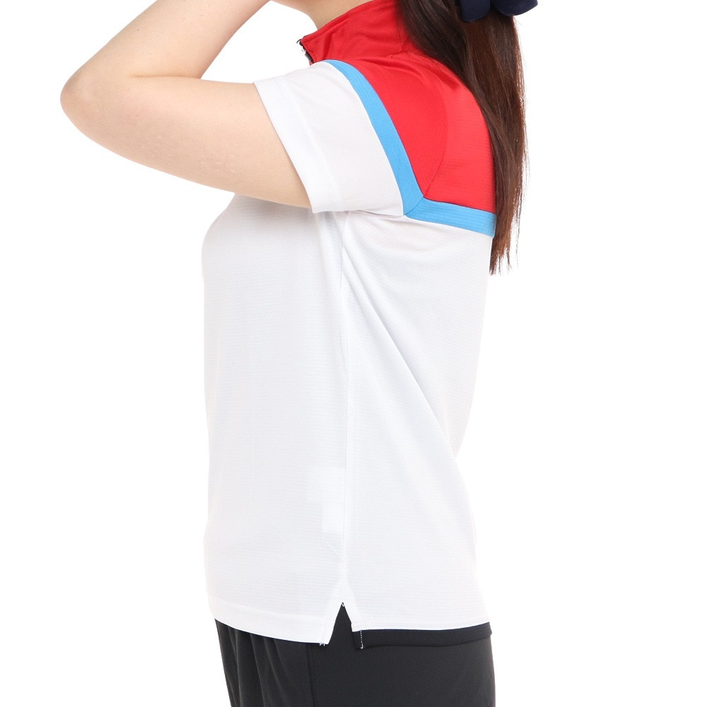 ディアドラ（diadora）（レディース）レディース ゲームシャツ DTG0345-9035 半袖シャツ テニス バドミントン ウェア  スポーツ用品はスーパースポーツゼビオ