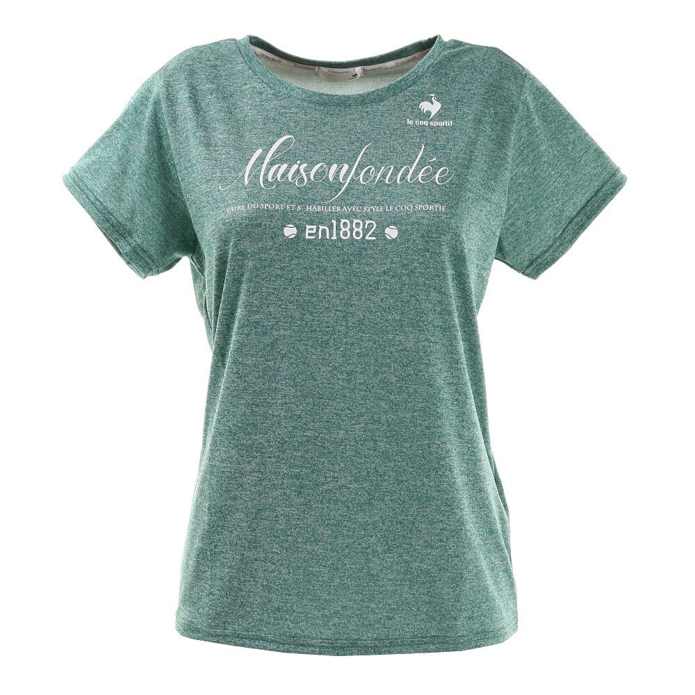  テニスウェア レディース 半袖Tシャツ QTWSJA06 GLG