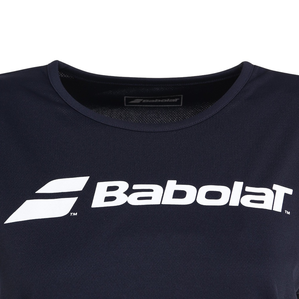 バボラ（BABOLAT）（レディース）テニスウェア クラブ 半袖Tシャツ BWP1530C NV