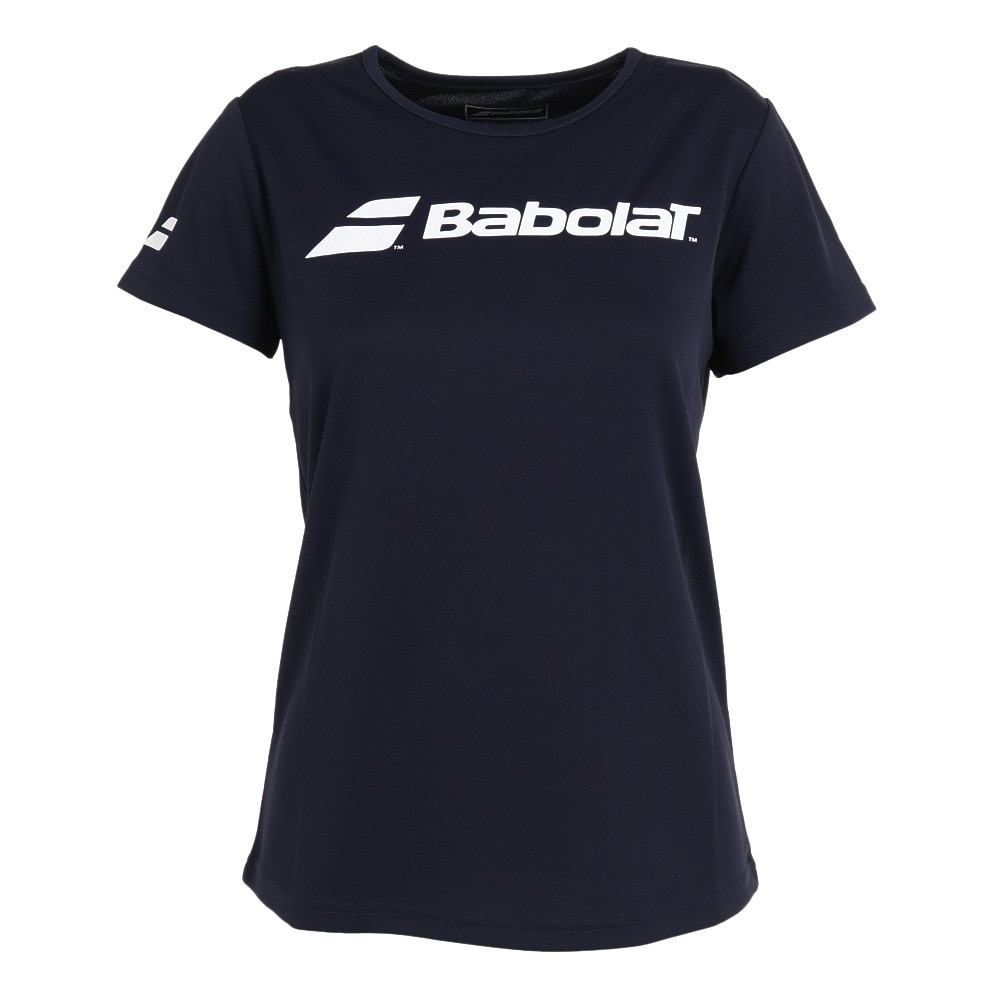 バボラ（BABOLAT）（レディース）テニスウェア クラブ 半袖Tシャツ BWP1530C NV