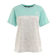 ウイルソン（Wilson）（レディース）テニスウェア プリント半袖Tシャツ 412292-LMT