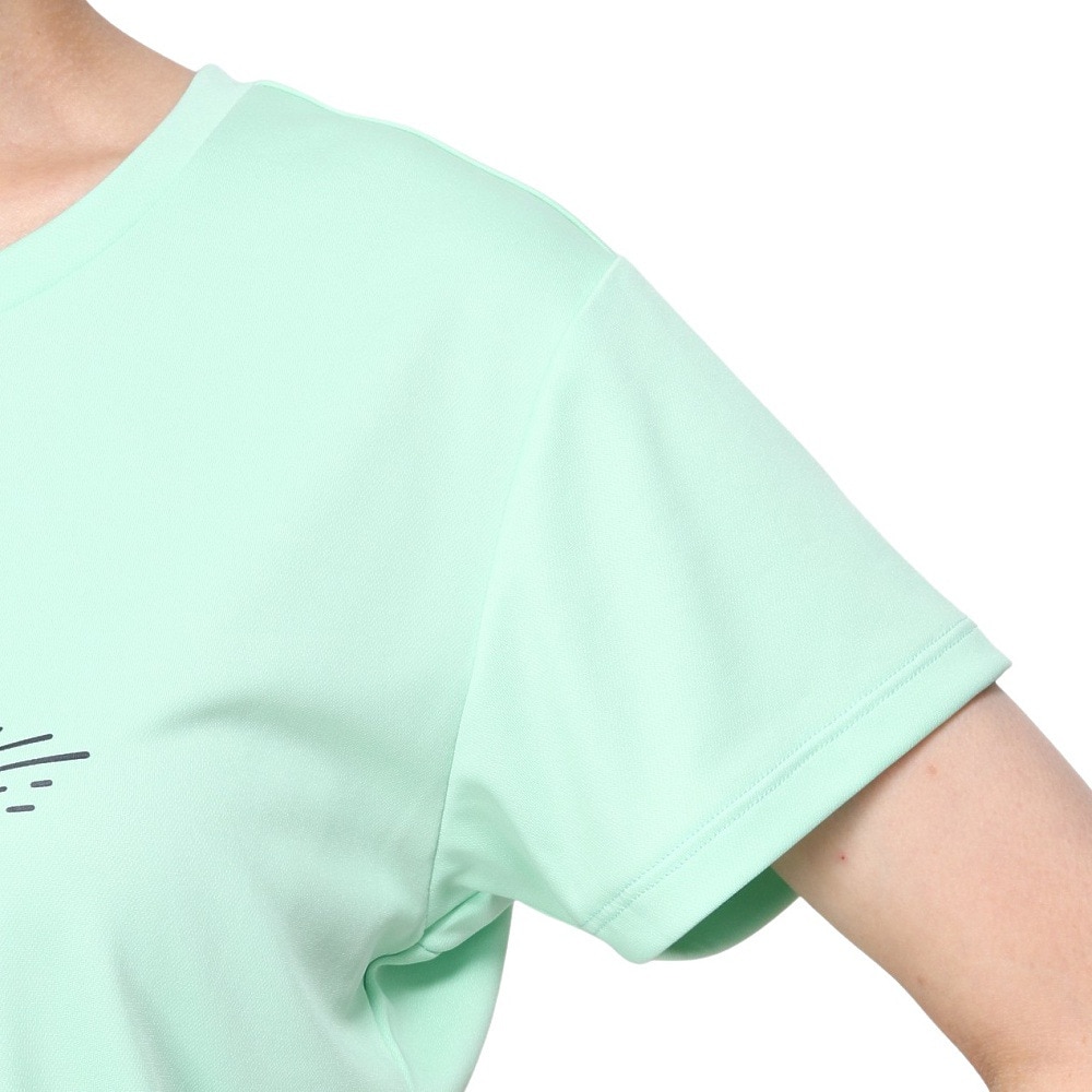 プリンス（PRINCE）（レディース）テニスウェア レディース Tシャツ WS2062 100 MIG 吸汗速乾 遮熱 UVケア