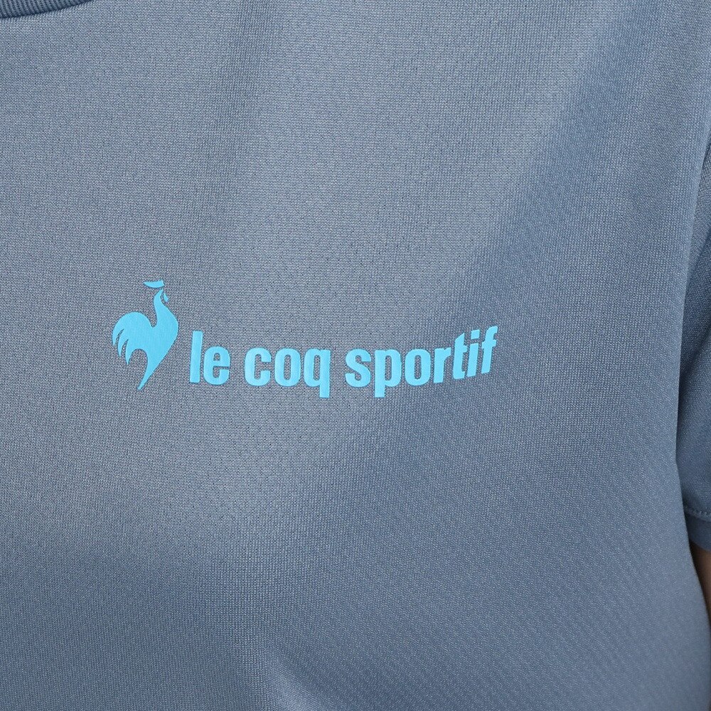 ルコック スポルティフ（Lecoq Sportif）（レディース）テニスウェア レディース 半袖Tシャツ QTWTJA01XB LGR