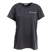 ルコックスポルティフ（lecoqsportif）（レディース）テニスウェア レディース 半袖 Tシャツ 吸汗速乾 紫外線カット QTWTJA01XB SLN