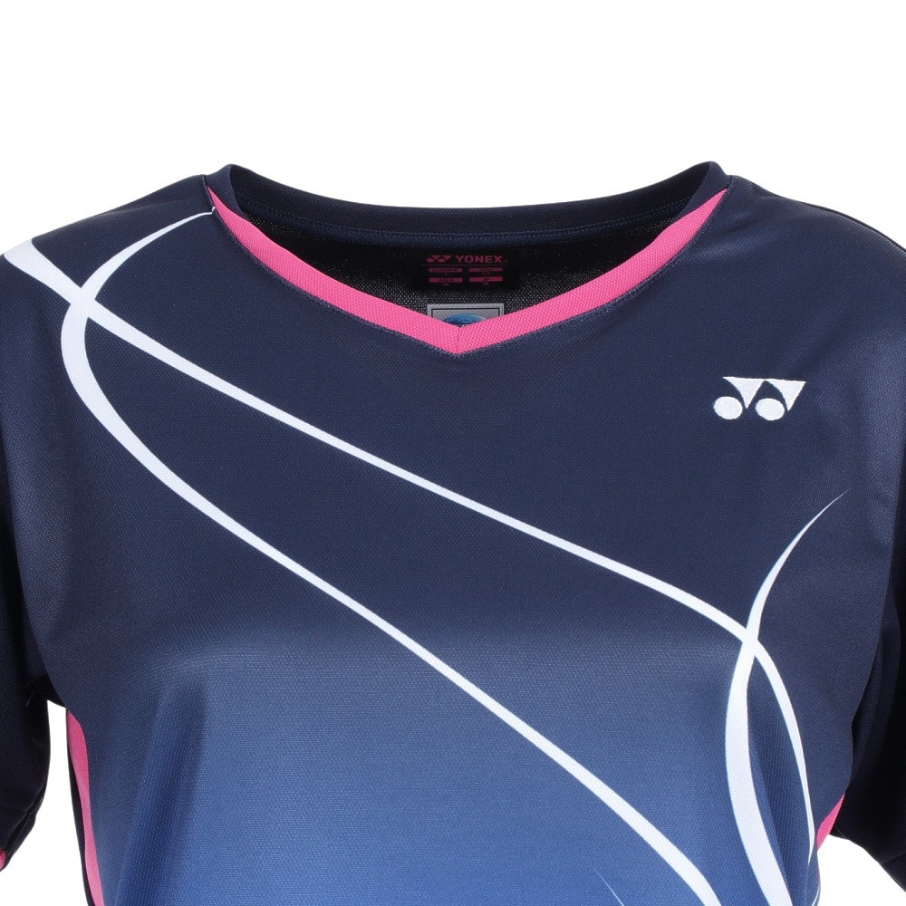 ヨネックス（YONEX）（レディース）テニス バドミントン ウェア ゲームシャツ 20671-019 速乾 UVカット