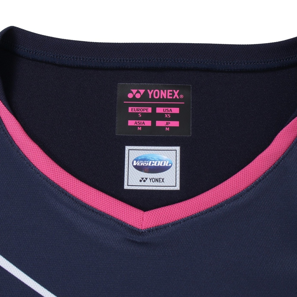 ヨネックス（YONEX）（レディース）テニス バドミントン ウェア ゲームシャツ 20671-019 速乾 UVカット