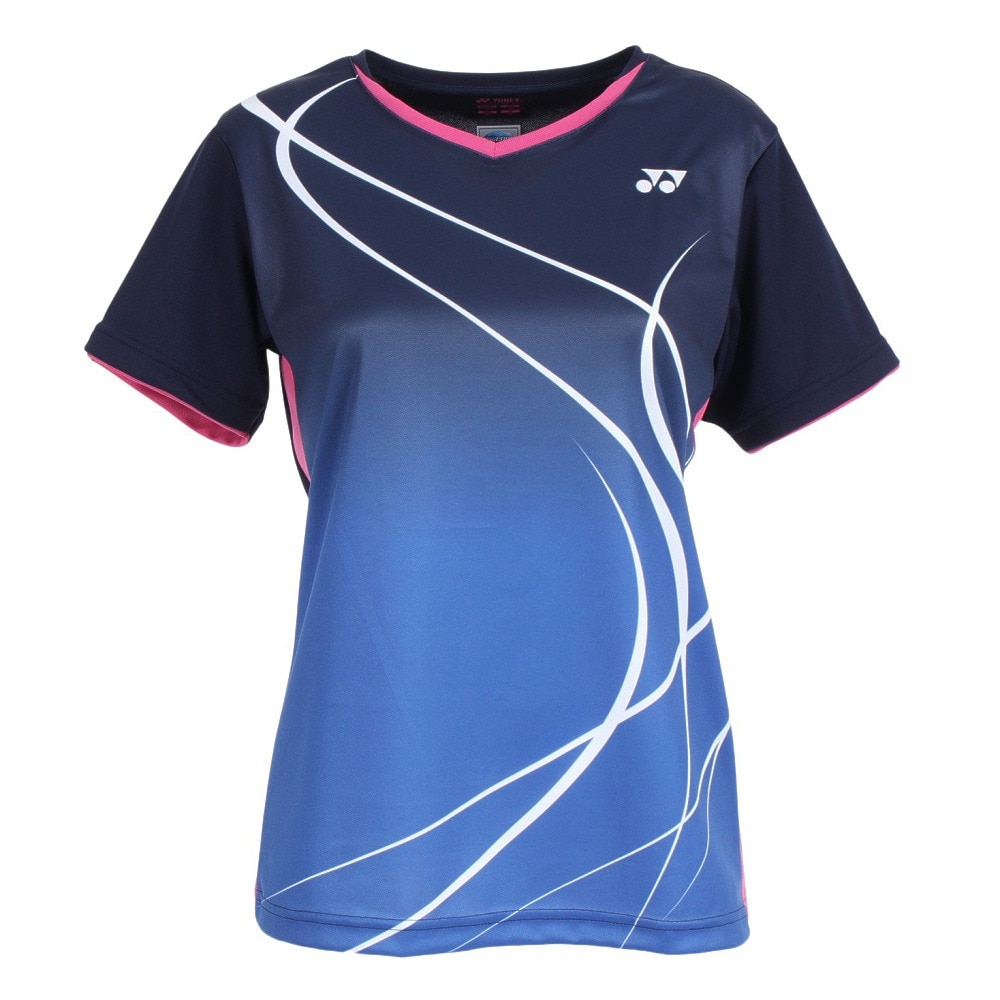 ヨネックス｜ヨネックス（YONEX）（レディース）テニス バドミントン ウェア ゲームシャツ 20671-019  スポーツ用品はスーパースポーツゼビオ