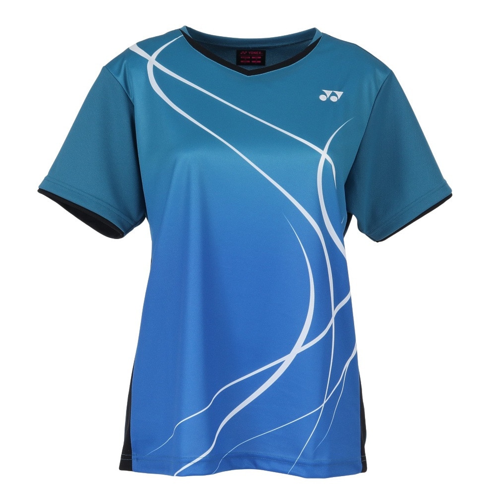 ヨネックス（YONEX）（レディース）テニス バドミントン UVカット ウェア ゲームシャツ 20671-817  スポーツ用品はスーパースポーツゼビオ