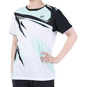 ヨネックス（YONEX）（レディース）テニス バドミントン UVカット ウェア ゲームシャツ 20672-011 速乾