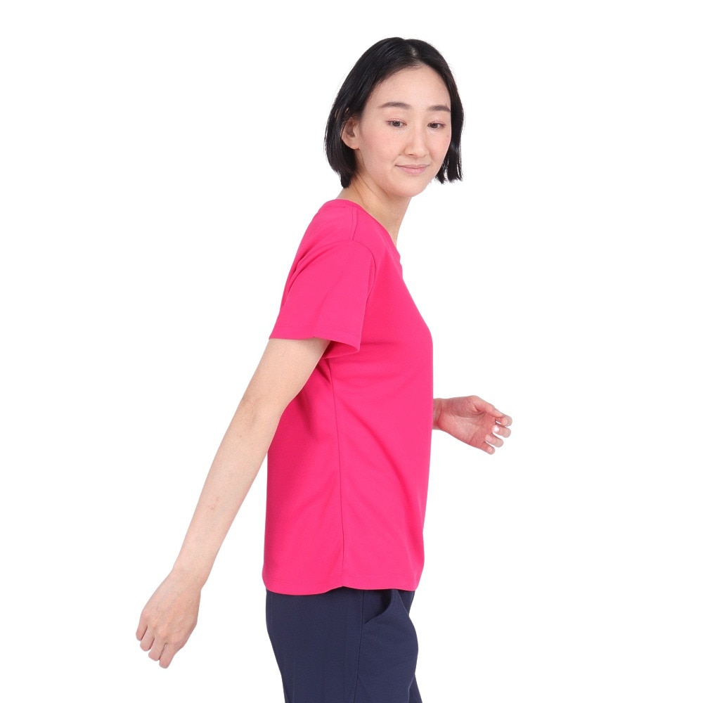 プリンス（PRINCE）（レディース）テニスウェア レディース 半袖Tシャツ WS3064 008 RSP 速乾