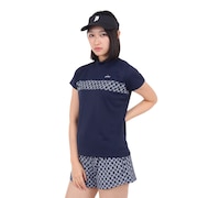 プリンス（PRINCE）（レディース）テニスウェア レディース ゲームシャツ WF3082 127 NVY