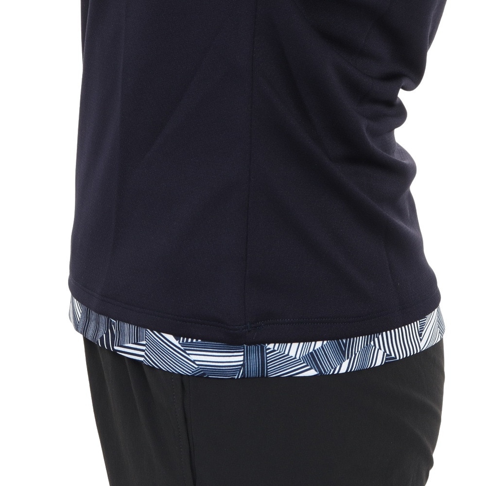 プリンス（PRINCE）（レディース）テニスウェア レディース ゲームシャツ WF3094 127 NVY 速乾