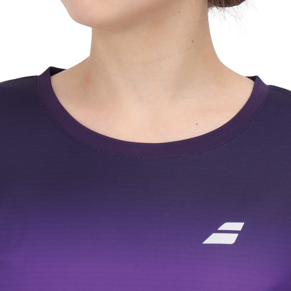 バボラ（BABOLAT）（レディース）テニスウェア レディース クラブ ショートスリーブ シャツ BWG2332C PP00