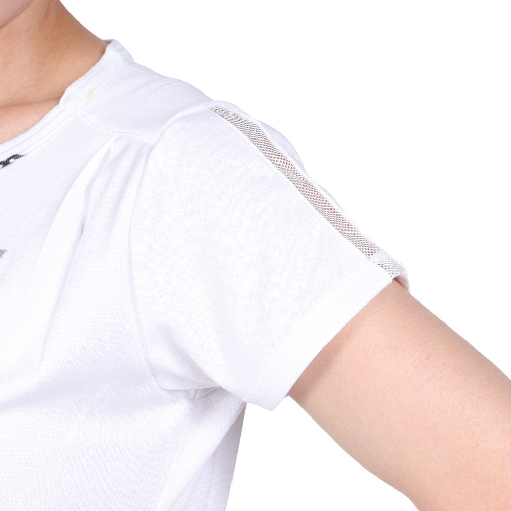 バボラ（BABOLAT）（レディース）テニスウェア レディース PURE ショートスリーブ シャツ BWG4328 WH00