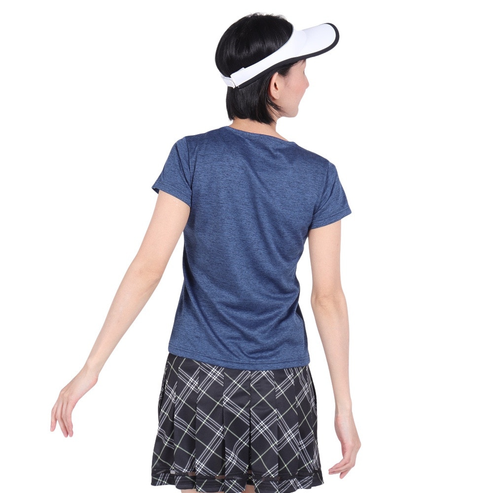 バボラ（BABOLAT）（レディース）テニスウェア レディース PURE ショートスリーブ シャツ BWP4526 NV00