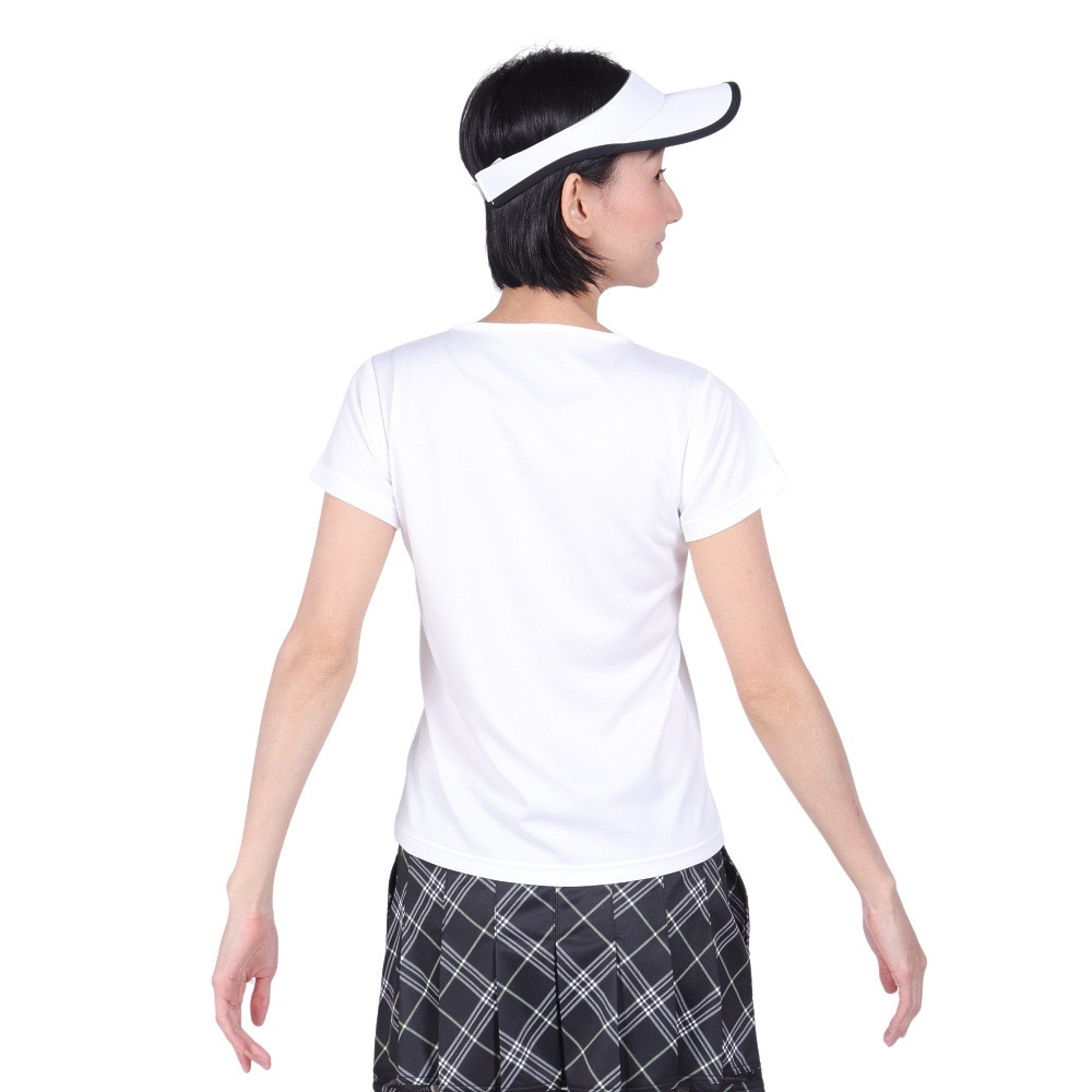 バボラ（BABOLAT）（レディース）テニスウェア レディース PURE ショートスリーブ シャツ BWP4526 WH00