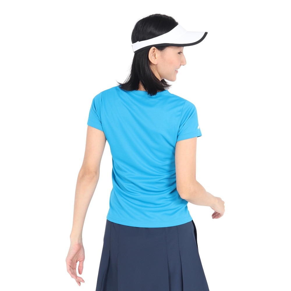 バボラ（BABOLAT）（レディース）テニスウェア レディース クラブ ショートスリーブ シャツ BWP4530C BL00