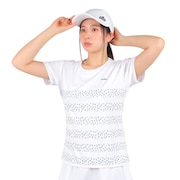 プリンス（PRINCE）（レディース）テニスウェア レディース ゲームシャツ WS4055 146  WHT