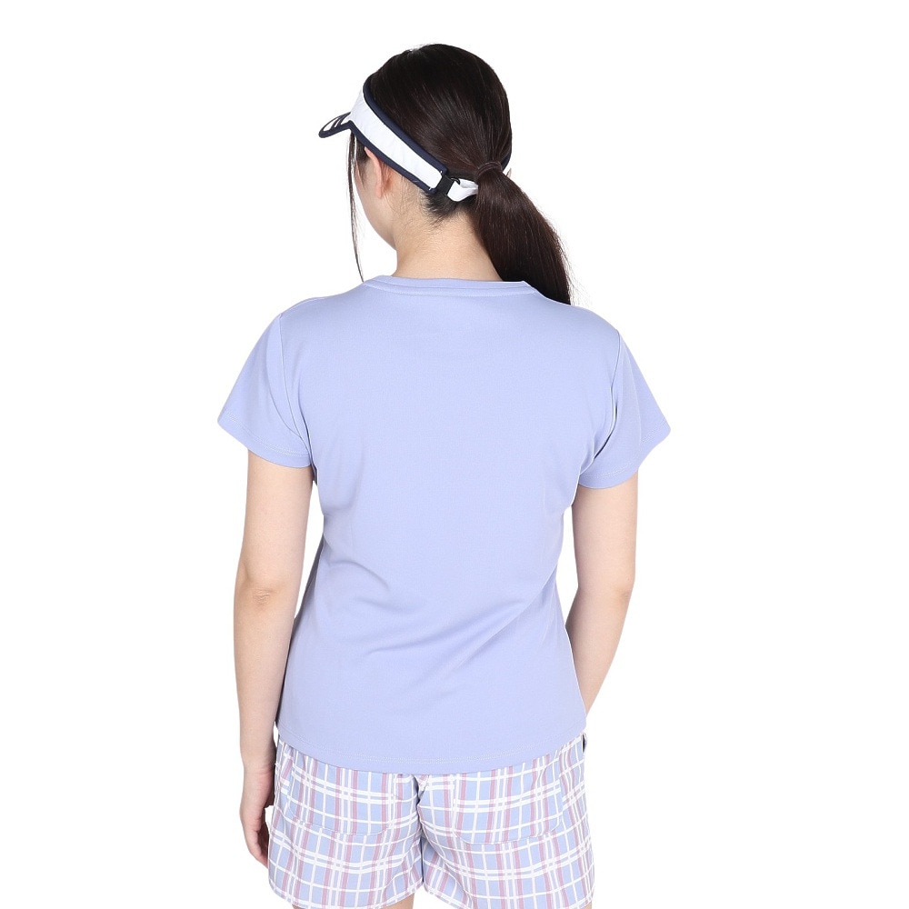 プリンス（PRINCE）（レディース）テニスウェア Tシャツ WS4066 134 LAV