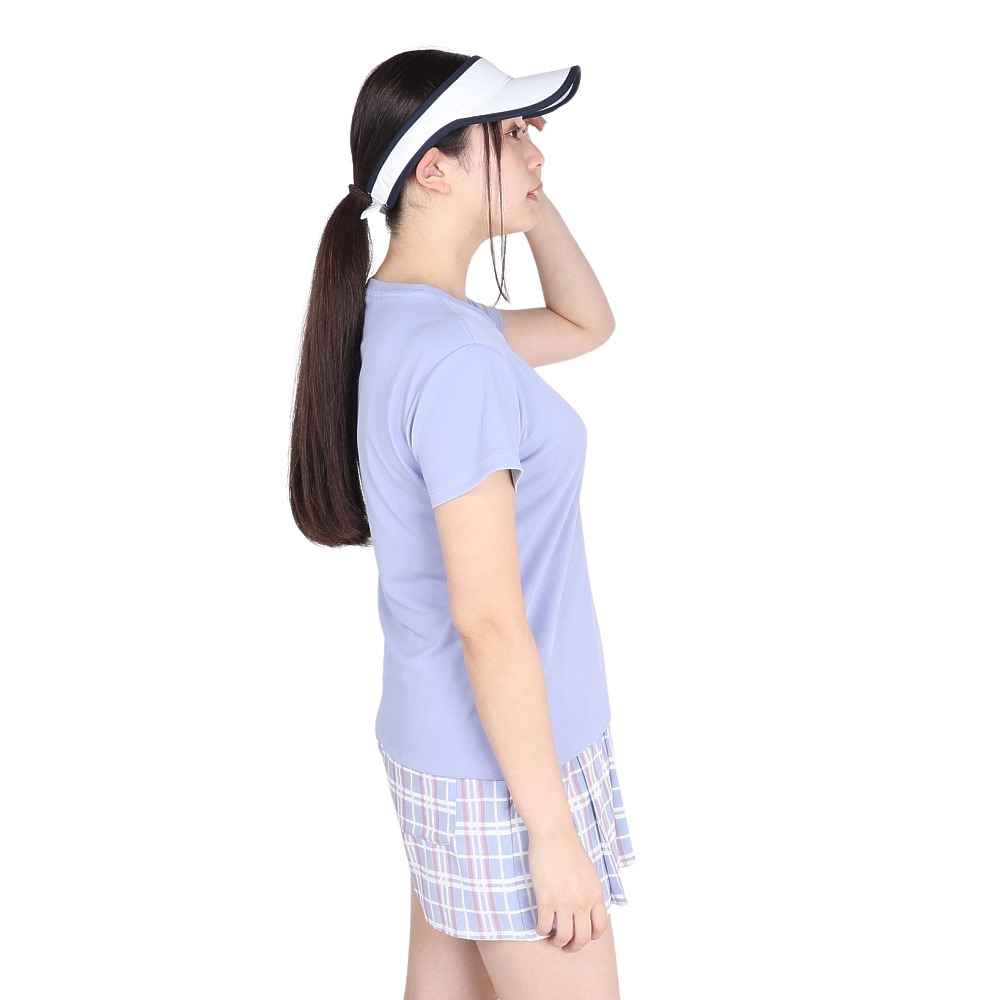 プリンス（PRINCE）（レディース）テニスウェア Tシャツ WS4066 134 LAV