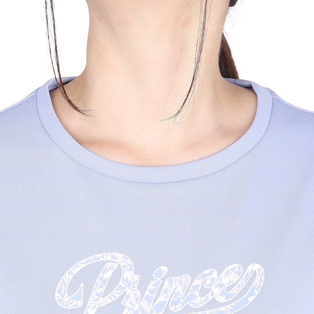 プリンス（PRINCE）（レディース）テニスウェア Tシャツ WS4066 134 LAV