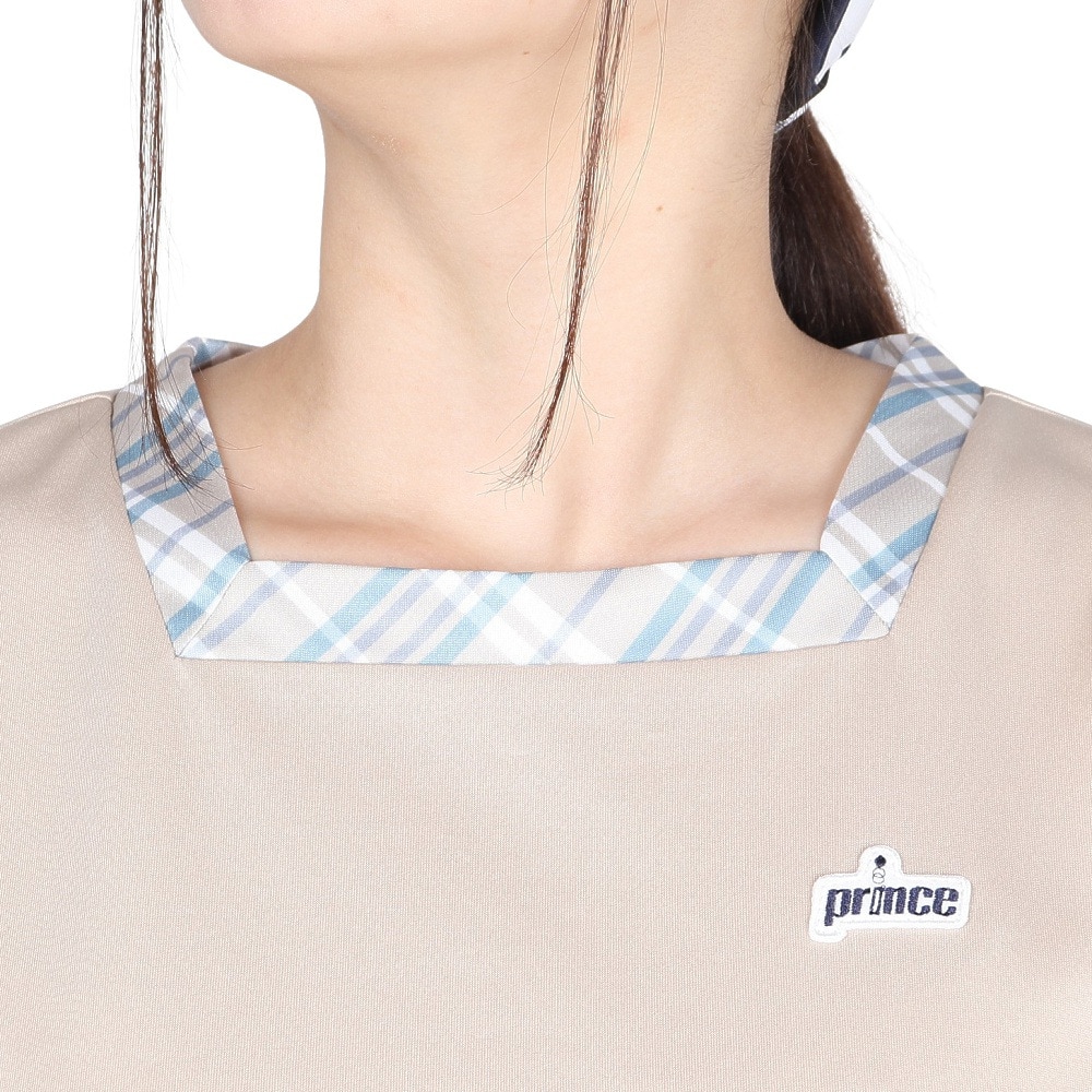 プリンス（PRINCE）（レディース）テニスウェア ゲームシャツ WS4071 040 BEI