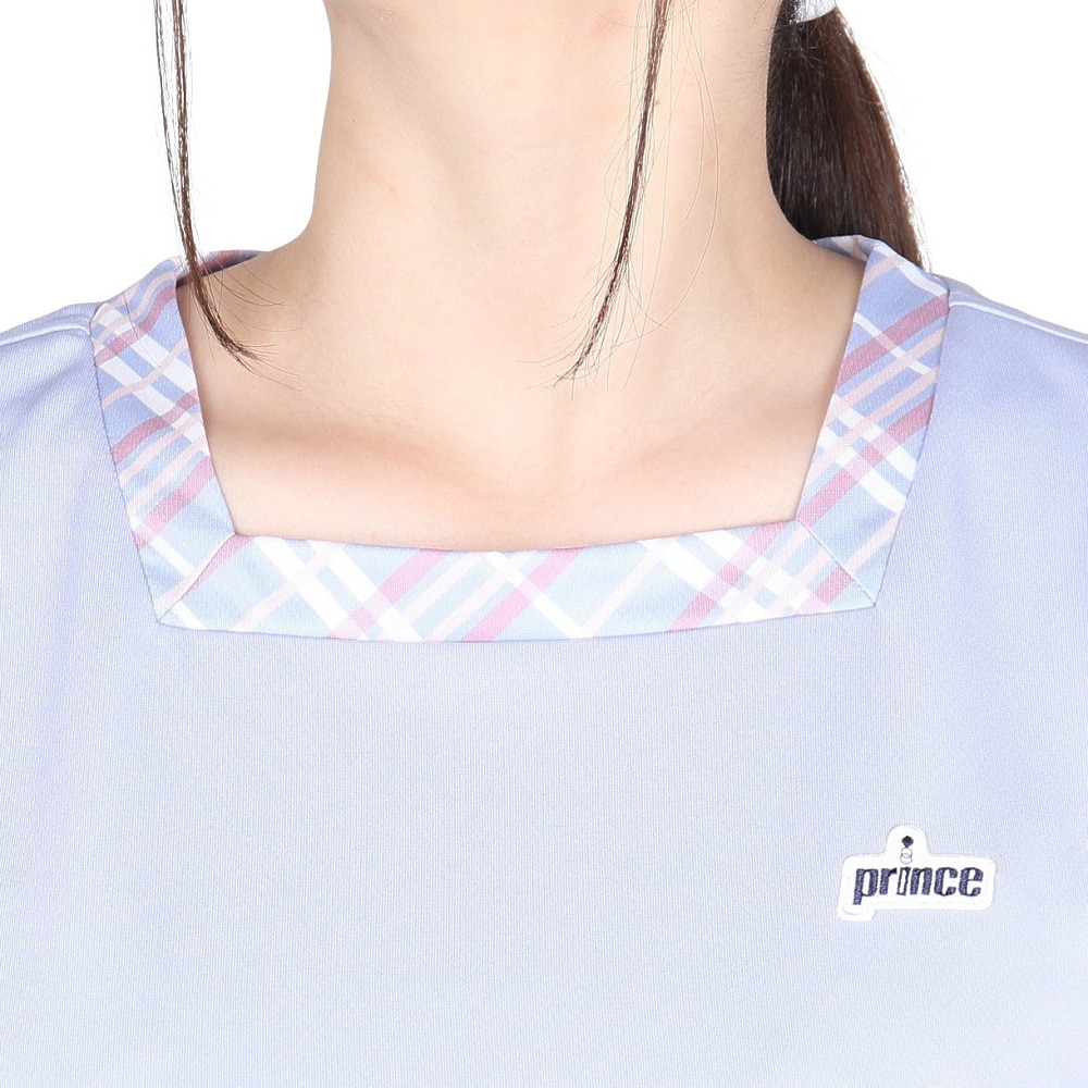 プリンス（PRINCE）（レディース）テニスウェア ゲームシャツ WS4071 134 LAV
