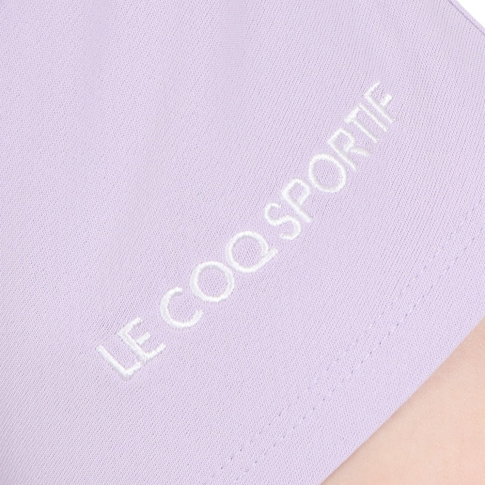 ルコックスポルティフ（lecoqsportif）（レディース）テニスウェア レディース サンスクリーンゲームシャツ QTWXJA07 PP 速乾