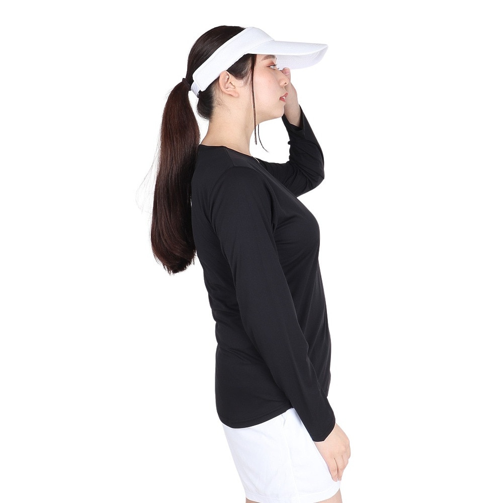 フィラ（FILA）（レディース）テニスウェア レディース 軽量 長袖Tシャツ FL6857-08 冷感 速乾