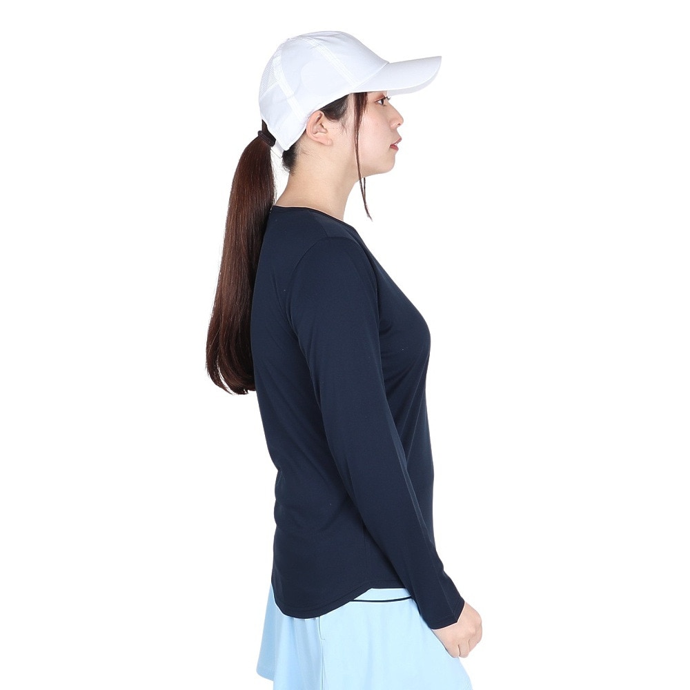フィラ（FILA）（レディース）テニスウェア レディース 軽量 長袖Tシャツ FL6857-20 冷感 速乾