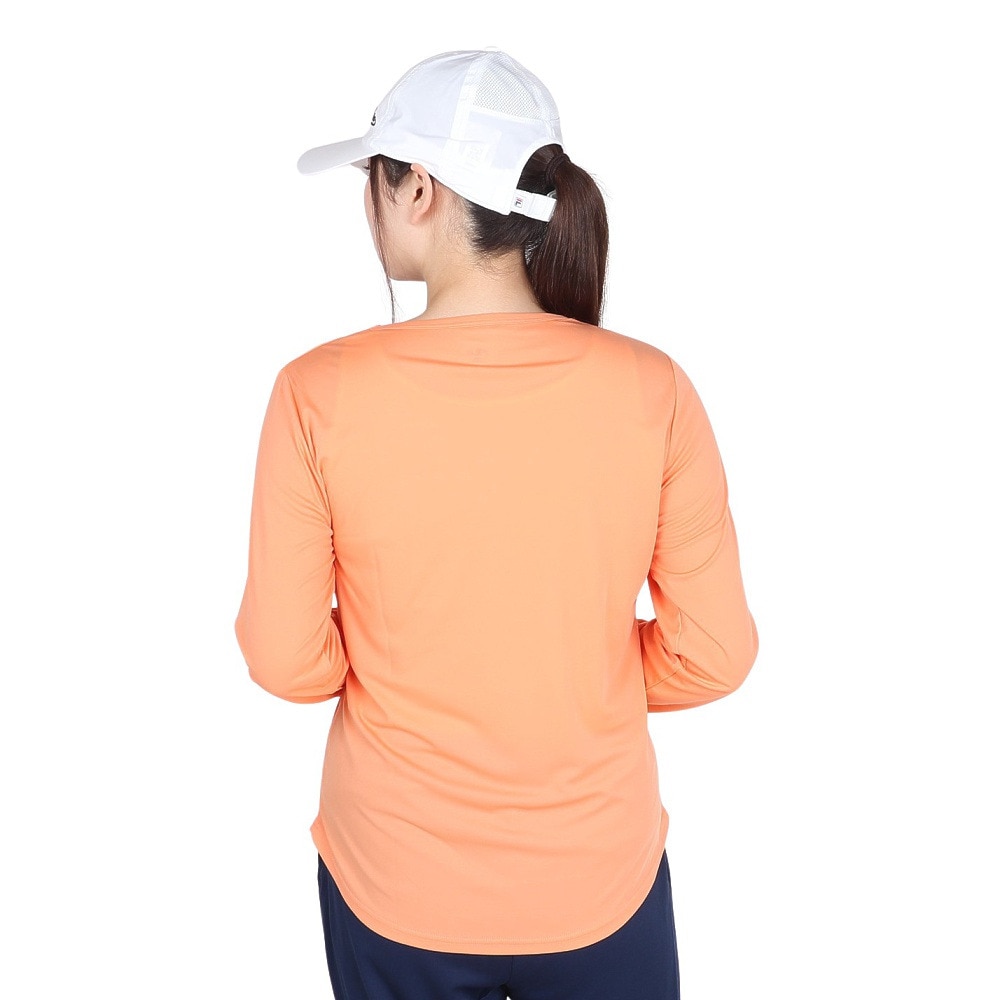 フィラ（FILA）（レディース）テニスウェア レディース 軽量 長袖Tシャツ FL6857-22 冷感 速乾
