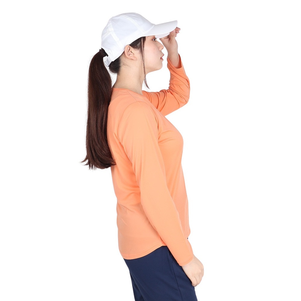フィラ（FILA）（レディース）テニスウェア レディース 軽量 長袖Tシャツ FL6857-22 冷感 速乾