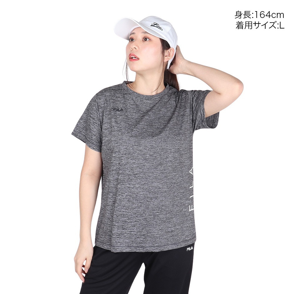 フィラ（FILA）（レディース）テニスウェア レディース 半袖Tシャツ FL6859-08