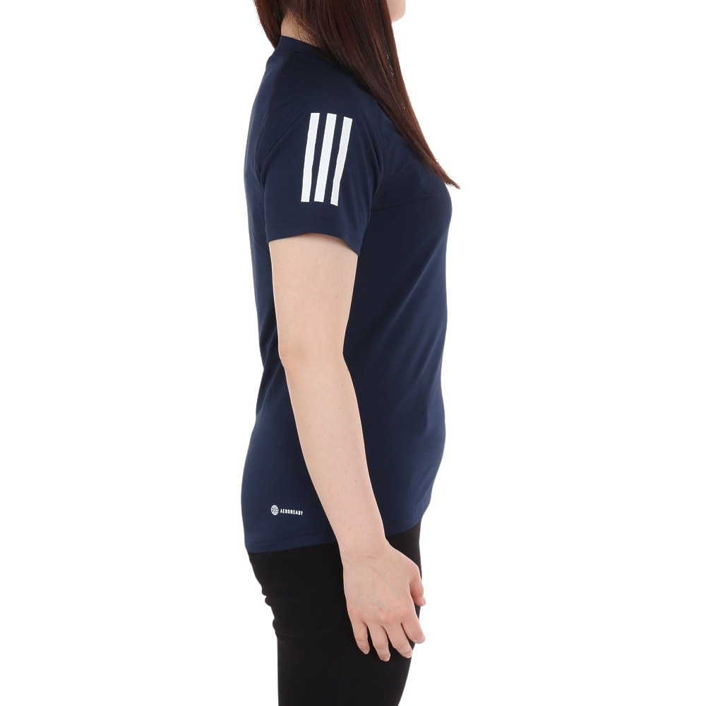 アディダス（adidas）（レディース）テニスウェア レディース CLUB 半袖 Tシャツ NEH19-HS1447