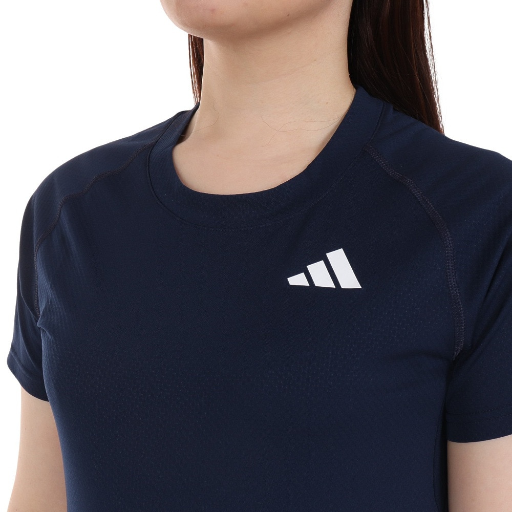 アディダス（adidas）（レディース）テニスウェア レディース CLUB 半袖 Tシャツ NEH19-HS1447