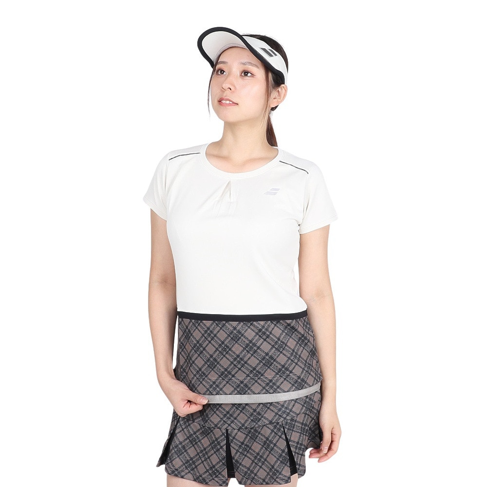 バボラ（BABOLAT）（レディース）テニスウェア レディース PURE 半袖シャツ ショートスリーブ BWG4378-BG00