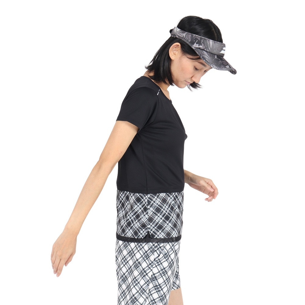バボラ（BABOLAT）（レディース）テニスウェア レディース PURE 半袖Tシャツ ショートスリーブ BWG4378-BK00
