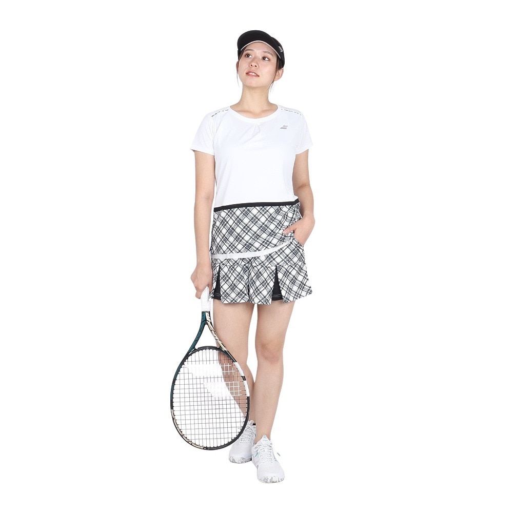 バボラ（BABOLAT）（レディース）テニスウェア レディース PURE 半袖シャツ ショートスリーブ BWG4378-WH00