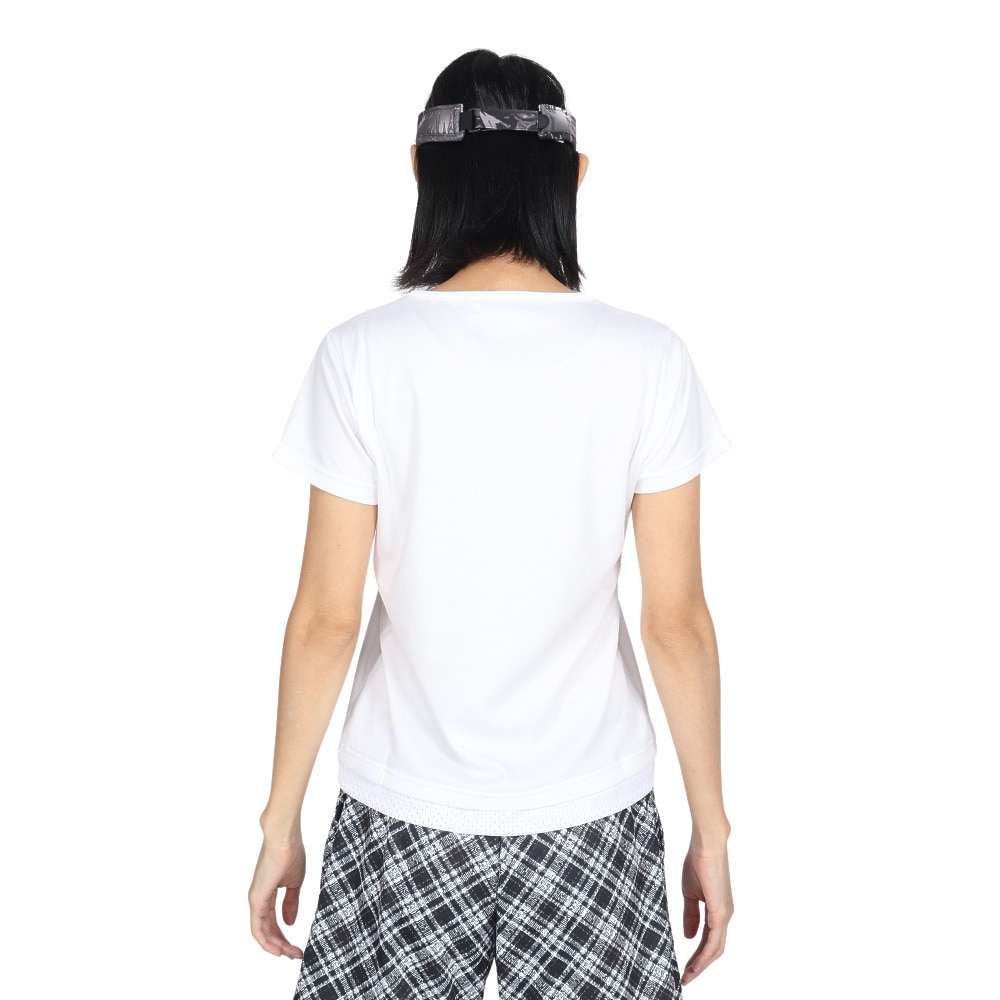 バボラ（BABOLAT）（レディース）テニスウェア PURE 半袖Tシャツ ショートスリーブ BWP4576-WH00