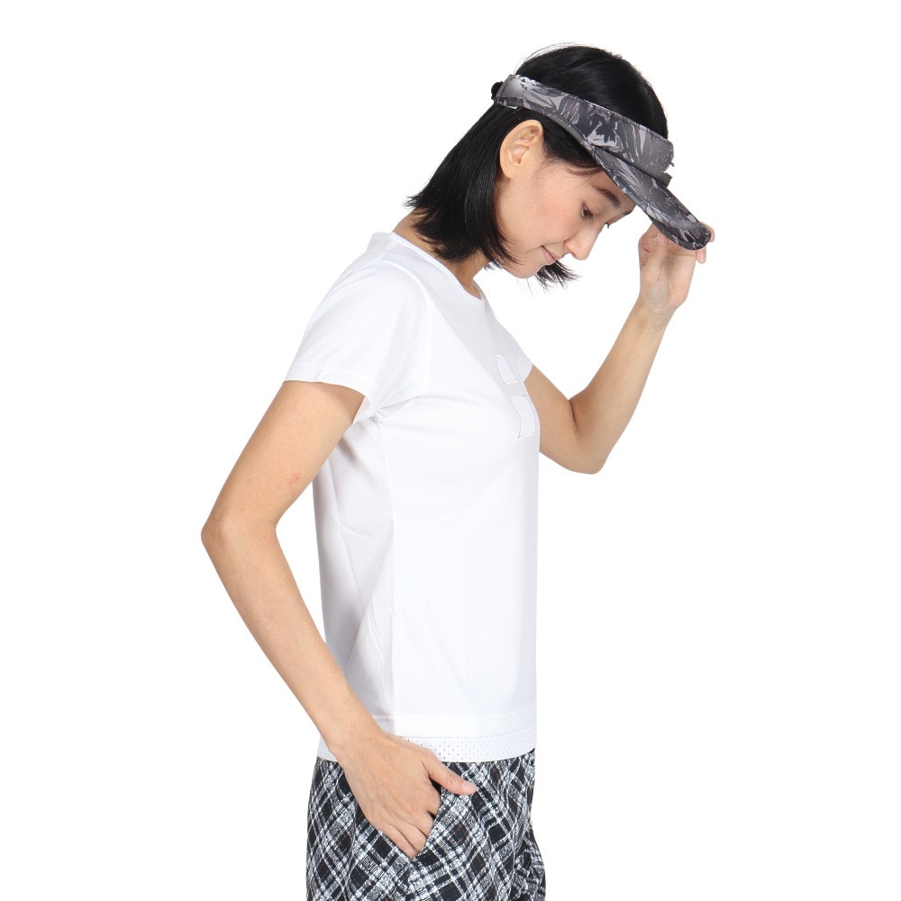 バボラ（BABOLAT）（レディース）テニスウェア PURE 半袖Tシャツ ショートスリーブ BWP4576-WH00