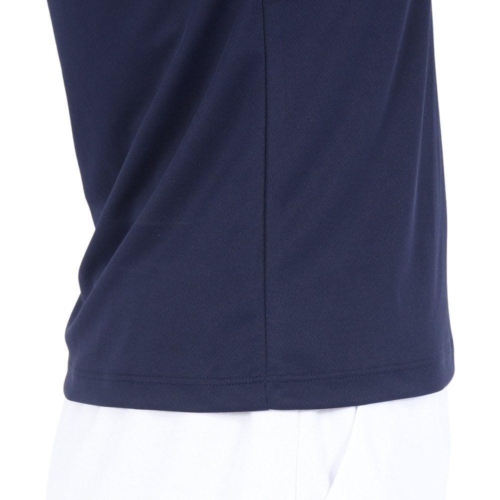 フィラ（FILA）（レディース）テニスウェア フェザープリント バックホールメッシュ 切替 ゲームシャツ VL2911-20