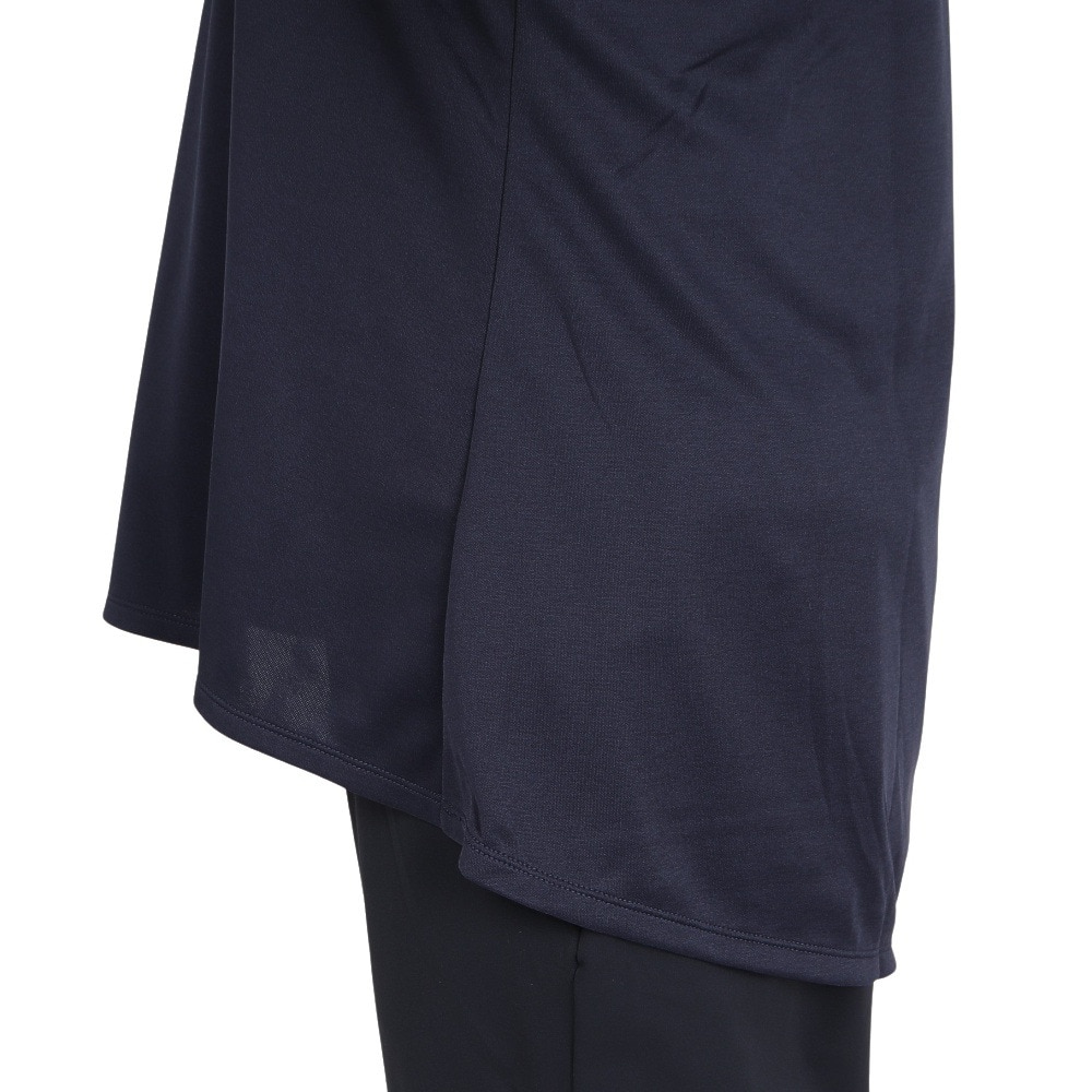 ルコックスポルティフ（lecoqsportif）（レディース）テニスウェア レディース プラクティス 半袖Tシャツ LN4FHT51L NV00